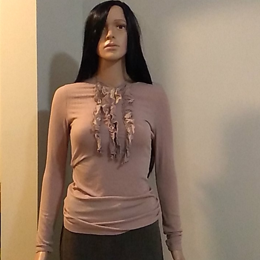 2 for 8$ Ruffled blouse Size Small (6)
